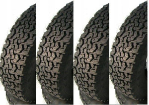 4X Opony całoroczne 235/70 r16 4x4 AT Galaxy