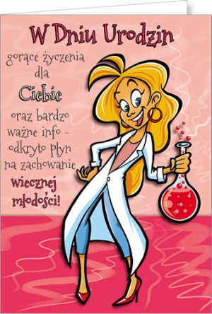 Kartka urodzinowa Comic 07