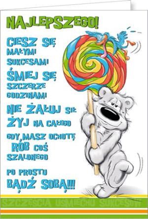 Kartka uniwersalna Happy24