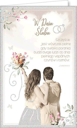 Życzenia ślubne SAB 22