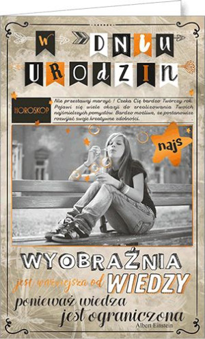 Kartka urodzinowa U38