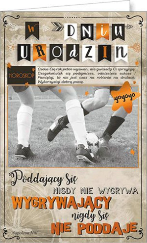 Kartka urodzinowa U39