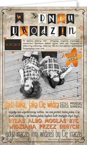 Kartka urodzinowa U40