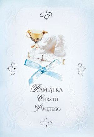 Pamiątka Chrztu Św AA 360