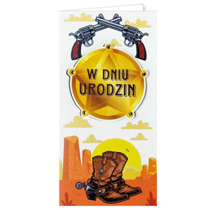Kartka urodzinowa dla chłopaka EZ 101