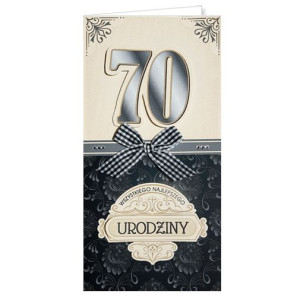 Kartka na 70 urodziny EZ 167