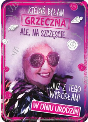Kartka urodzinowa dla kobiety GM622