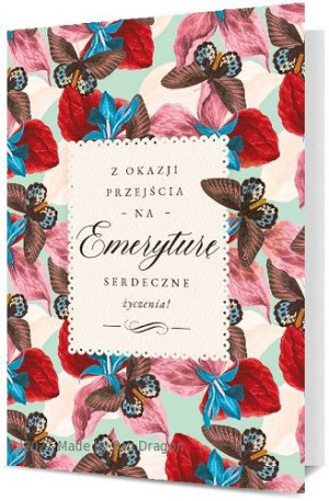 Kartka z życzeniami z okazji Emerytury  PDB6-1876