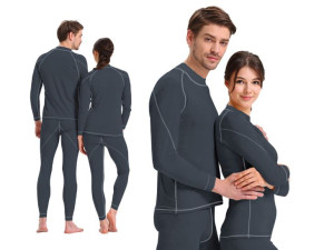 Bielizna Termiczna z WEŁNY MERYNOSA KC+ 4XL granat