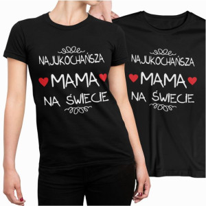 Koszulka Na Dzień Mamy Prezent Dla Mamy Tshirt Urodziny
