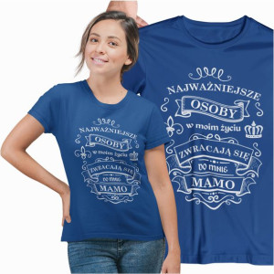 Koszulka Na Dzień Mamy Prezent Dla Mamy Tshirt Urodziny