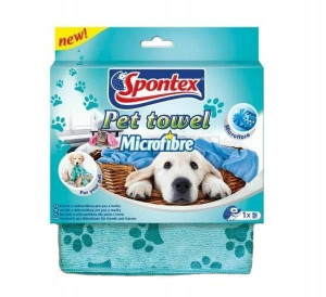 Spontex Ręcznik Ścierka Dla Zwierząt Kot Pies