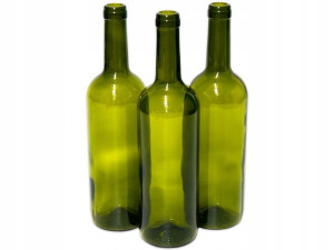 Butelka Na Wino Wina Piwo Butelki 0,75l Oliwkowa