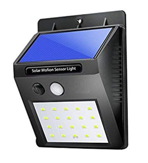 Lampa Solarna Z Czujnikiem Ruchu I Zmierzchu Led