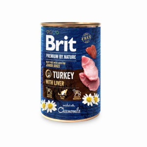BRIT Premium by nature Junior Turkey & Liver 400g