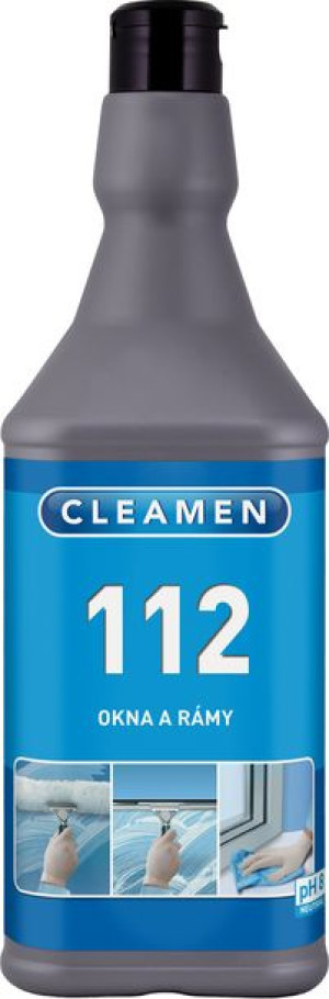 Cleamen 112 1L - środek do mycia szyb i luster