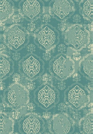 Dywan KOMFORT VIVID VINTAGE 120x170 zielony szary