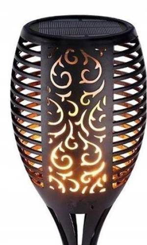 Lampki SOLARNE 4 szt ogrodowe pochodnia 33 LED