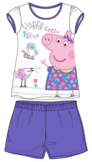 Piżama Dziewczęca Świnka Peppa Kr Rękaw 92