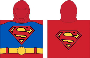 Ręcznik Z Kapturem Ponczo Superman 55x110