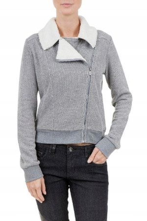 Bluza Damska Ocieplana Futerko Kurtka 669a - 38 M