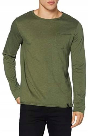 Bluzka Męska Longsleeve Kieszonka E2n - M