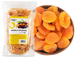 MORELE suszone naturalne 1kg - JASNE