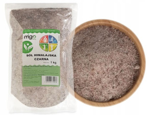 SÓL HIMALAJSKA CZARNA (Kala Namak) 1Kg - MIGOgroup