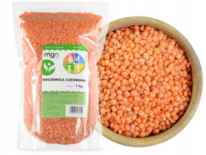SOCZEWICA CZERWONA 1kg - MIGOgroup