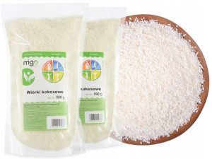 WIÓRKI KOKOSOWE naturalne 1KG PYSZNE - MIGOgroup