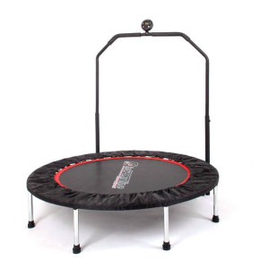 Trampolina fitness z poręczą  inSPORTline PROFI Digital 140 cm