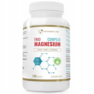 Trio Magnesium Magnez Complex 400mg 120kaps Vege