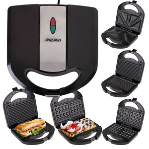 Opiekacz Grill Toster Sandwich Gofry 3w1 1000w