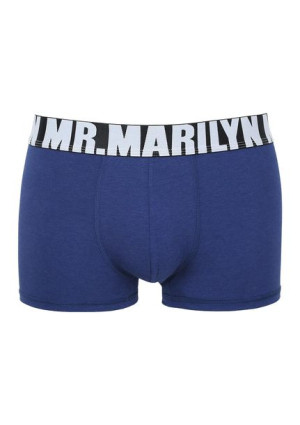 Bokserki męskie z szeroką gumką Letters Marilyn XL
