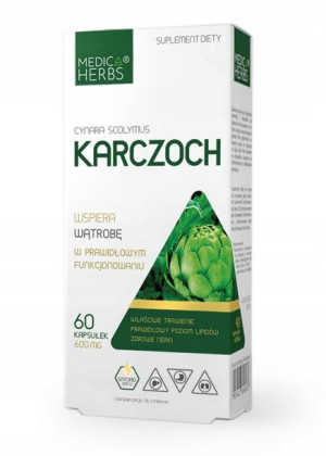 Karczoch Ekstrakt Wątroba Trawienie Medica Herbs