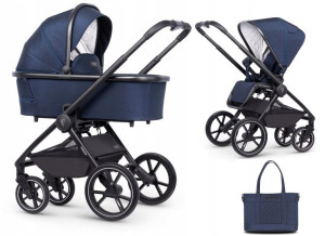 VENICCI TINUM 2.0 wózek + akcesoria Sapphire