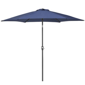 Parasol ogrodowy ø 270 cm granatowy VARESE