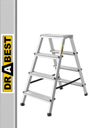 DRABINA drabinka domowa dwustronna 2x4 DRABEST