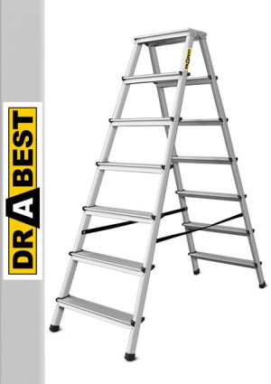 DRABINA drabinka domowa dwustronna 2x7 DRABEST