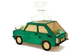 Karafka Fiat 126p Drewniany Śmieszny Prezent Grawe