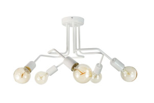Lampa Sufitowa Vanessa 1004/5 Biały Moderno