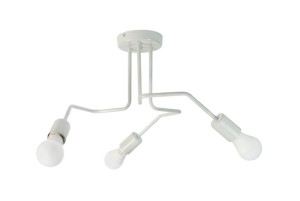 Lampa Sufitowa Vanessa 1004/3 Kolor Popielaty Moderno