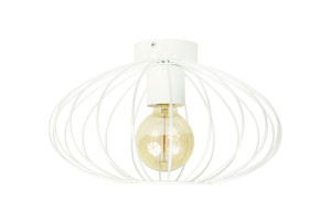 Lampa Sufitowa Elipsa Biała