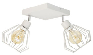 Lampa Sufitowa Mango Diament Szara Moderno