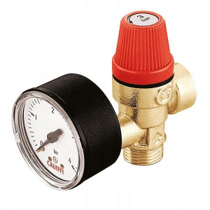 Zawór Bezpieczeństwa Wz Manometr Caleffi 1/2 3bar