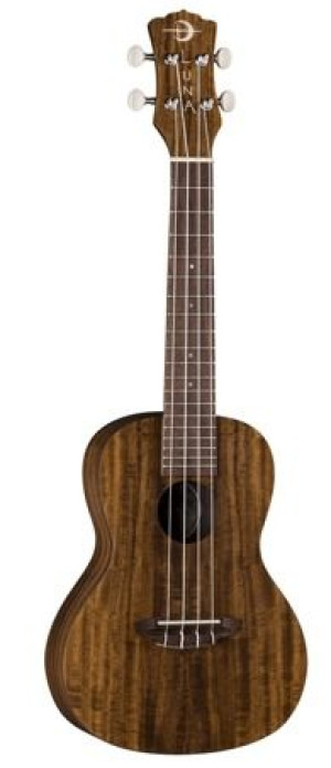 Luna Uke Acc Flamed Acacia Ukulele Koncertowe