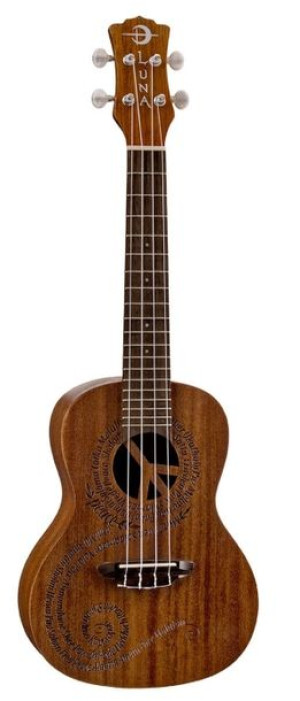 Luna Uke Malu Maluhia Peace Ukulele Koncertowe