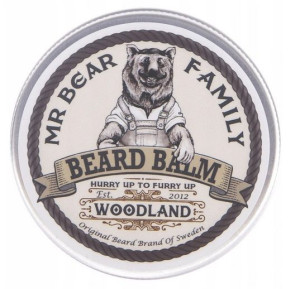 Mr Bear Family Beard Balm Woodland balsam do brody 3g