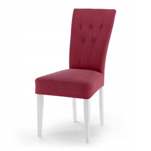 KRZESŁO DREWNIANE SM67 Salon Drewno Bukowe Białe