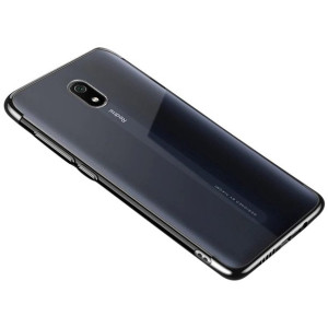 Clear Color case żelowy pokrowiec etui z metaliczną ramką Xiaomi Redmi 8A c
